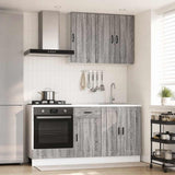 Unità Cucina PORTO 5 pcs Sonoma grigio Legno ingegnerizzato
