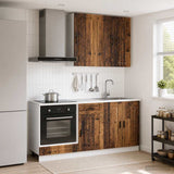 Unità Cucina PORTO 5 pcs Legno antico Legno ingegnerizzato