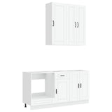Unità Cucina PORTO 5 pcs Bianco Legno ingegnerizzato