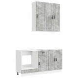 Unità Cucina PORTO 5 pcs Grigio Cemento Legno ingegnerizzato