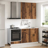 Unità Cucina PORTO 5 pcs Legno antico Legno ingegnerizzato