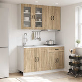 Unità Cucina KALMAR 4 pcs Rovere Sonoma Legno ingegnerizzato
