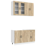 Unità Cucina KALMAR 4 pcs Rovere Sonoma Legno ingegnerizzato