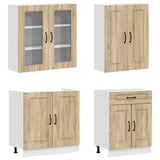 Unità Cucina KALMAR 4 pcs Rovere Sonoma Legno ingegnerizzato