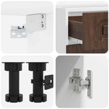 Unità Cucina KALMAR 4 pcs Rovere Marrone Legno ingegnerizzato