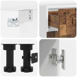 Unità Cucina KALMAR 4 pcs Legno antico Legno ingegnerizzato