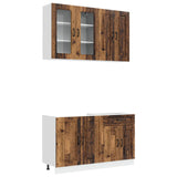 Unità Cucina KALMAR 4 pcs Legno antico Legno ingegnerizzato