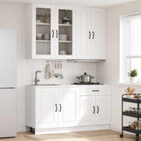 Unità Cucina KALMAR 4 pcs Bianco Legno ingegnerizzato