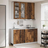 Unità Cucina KALMAR 4 pcs Legno antico Legno ingegnerizzato