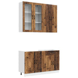 Unità Cucina KALMAR 4 pcs Legno antico Legno ingegnerizzato