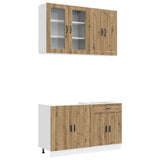 Unità Cucina PORTO 4 pcs Rovere Artigianale