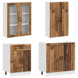 Unità Cucina PORTO 4 pcs Legno antico Legno ingegnerizzato