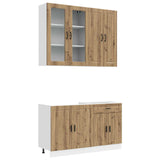 Unità Cucina PORTO 4 pcs Rovere Artigianale