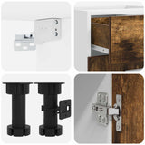 Unità Cucina LYON 4 pcs Rovere Fumo Legno ingegnerizzato