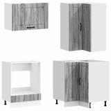 Unità Cucina LUCCA 8 pcs Sonoma grigio Legno ingegnerizzato