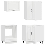 Unità Cucina PORTO 8 pcs Bianco Lucido Legno ingegnerizzato