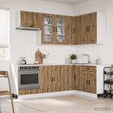 Unità Cucina PORTO 8 pcs Rovere Artigianale