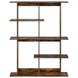 Scaffale da parete Rovere Fumo 102 x 20 x 130 cm