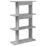 Scaffale da parete A parete Grigio 56 x 20 x 90 cm