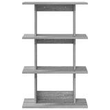Scaffale da parete A parete Grigio 56 x 20 x 90 cm
