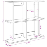 Scaffale da parete A parete Legno antico 80 x 20 x 75 cm