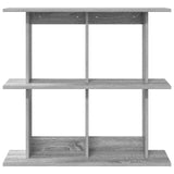 Scaffale da parete A parete Grigio 100 x 20 x 75 cm