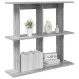 Scaffale da parete A parete Grigio 100 x 20 x 75 cm
