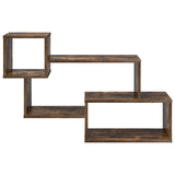 Mensola sospesa A parete Marrone 87 x 20 x 55 cm