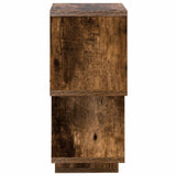 Mensola sospesa A parete Rovere Fumo 87 x 20 x 55 cm