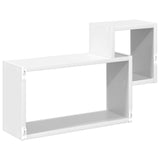 Scaffale da parete A parete Bianco 55 x 15 x 35 cm