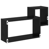 Scaffale da parete A parete Nero 55 x 15 x 35 cm