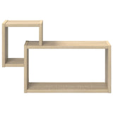 Scaffale da parete A parete Rovere Sonoma 55 x 15 x 35 cm