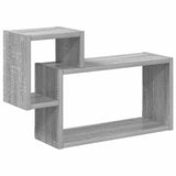 Scaffale da parete A parete Sonoma grigio 55 x 15 x 35 cm