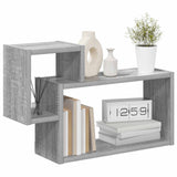 Scaffale da parete A parete Sonoma grigio 55 x 15 x 35 cm