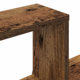 Scaffale da parete A parete Legno antico 55 x 15 x 35 cm