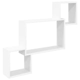 Scaffale da parete A parete Bianco 91,5 x 15 x 76 cm