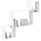 Scaffale da parete A parete Bianco 91,5 x 15 x 76 cm