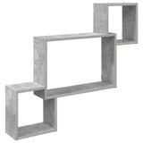 Scaffale da parete A parete Grigio Cemento 91,5 x 15 x 76 cm