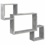 Scaffale da parete A parete Grigio Cemento 91,5 x 15 x 76 cm