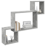 Scaffale da parete A parete Grigio Cemento 91,5 x 15 x 76 cm