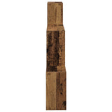Scaffale da parete A parete Marrone 91,5 x 15 x 76 cm