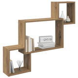 Scaffale da parete A parete Marrone 91,5 x 15 x 76 cm