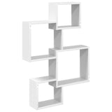 Mensole Cubo da Parete A parete Bianco 64 x 13,5 x 91,5 cm