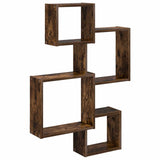 Mensole Cubo da Parete A parete Marrone 64 x 13,5 x 91,5 cm