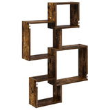 Mensole Cubo da Parete A parete Marrone 64 x 13,5 x 91,5 cm