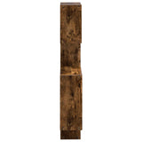 Mensole Cubo da Parete A parete Rovere Fumo 64 x 13,5 x 91,5 cm