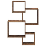 Mensole Cubo da Parete A parete Legno antico