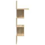 Scaffale da parete A parete Marrone 32 x 21 x 107 cm