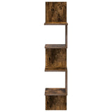 Scaffale da parete A parete Marrone 32 x 21 x 107 cm