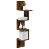 Scaffale da parete A parete Marrone 32 x 21 x 107 cm